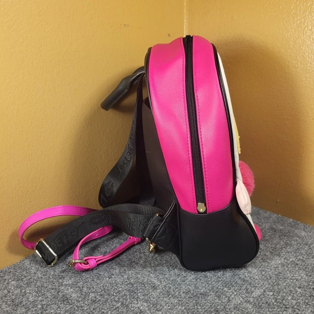 Betsey Johnson Mindy CHEERLEADER Medium Backpack Diaper Toy bag